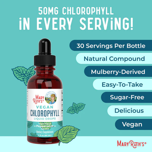 Vegan Liquid Chlorophyll Drops - 60ml
