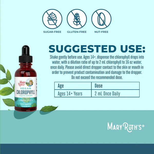 Vegan Liquid Chlorophyll Drops - 60ml